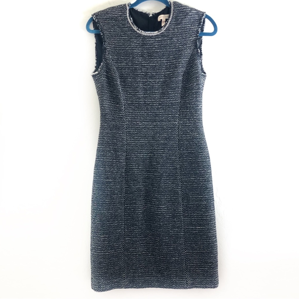 Rebecca Taylor Tweed Fringe Dress size 4